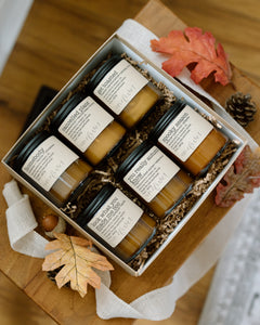 falling for boo sampler {8oz candles}