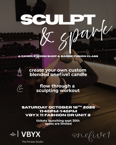 sculpt & spark Workshop October 18th 11:45pm NOT SOLD OUT