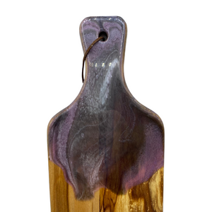 resin cheese/serving board 12