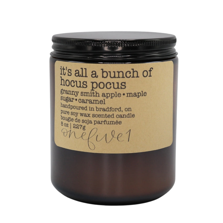 it's all a bunch of hocus pocus soy candle