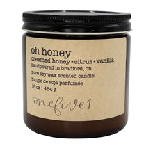 Load image into Gallery viewer, oh honey soy candle
