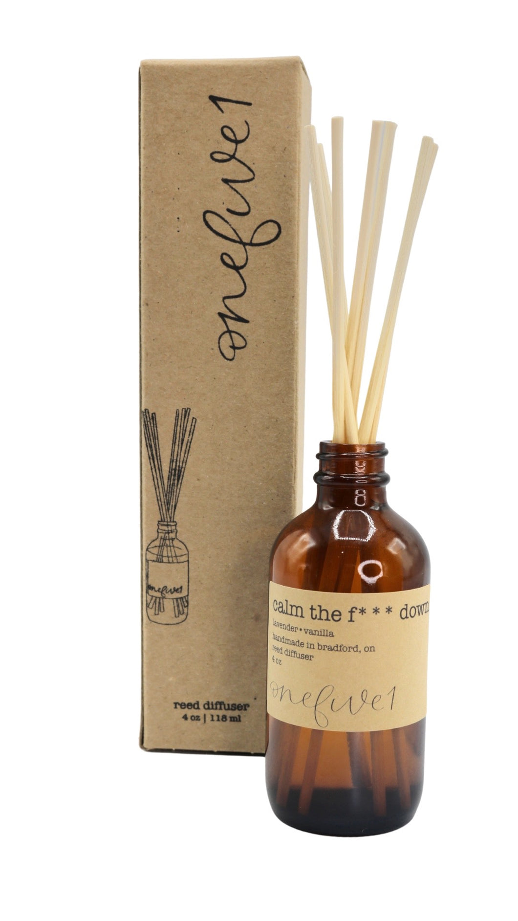 calm the f*** down reed diffuser