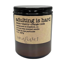 Load image into Gallery viewer, adulting is hard soy candle {cereal killer}
