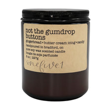 Load image into Gallery viewer, not the gumdrop buttons soy candle
