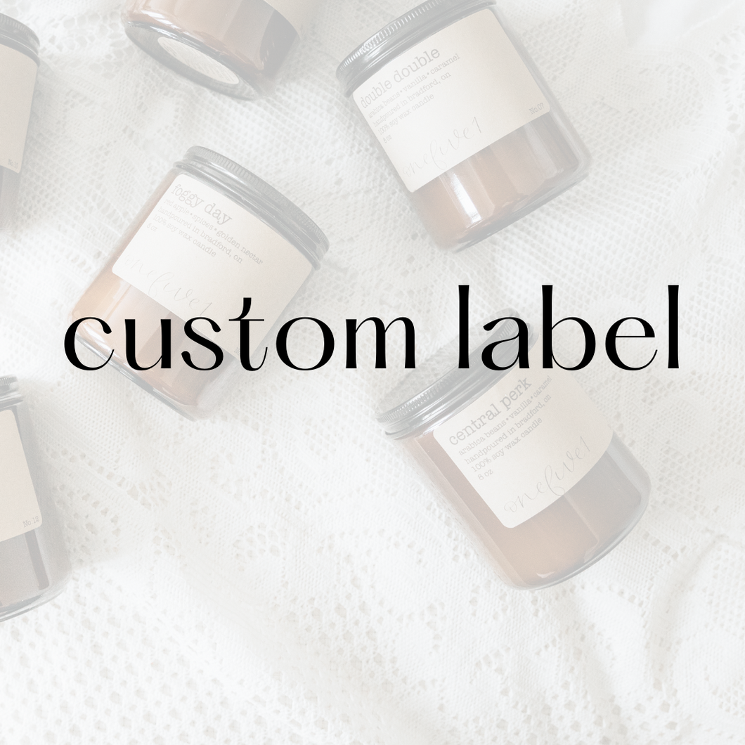 custom label