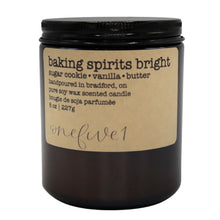 Load image into Gallery viewer, baking spirits bright soy candle
