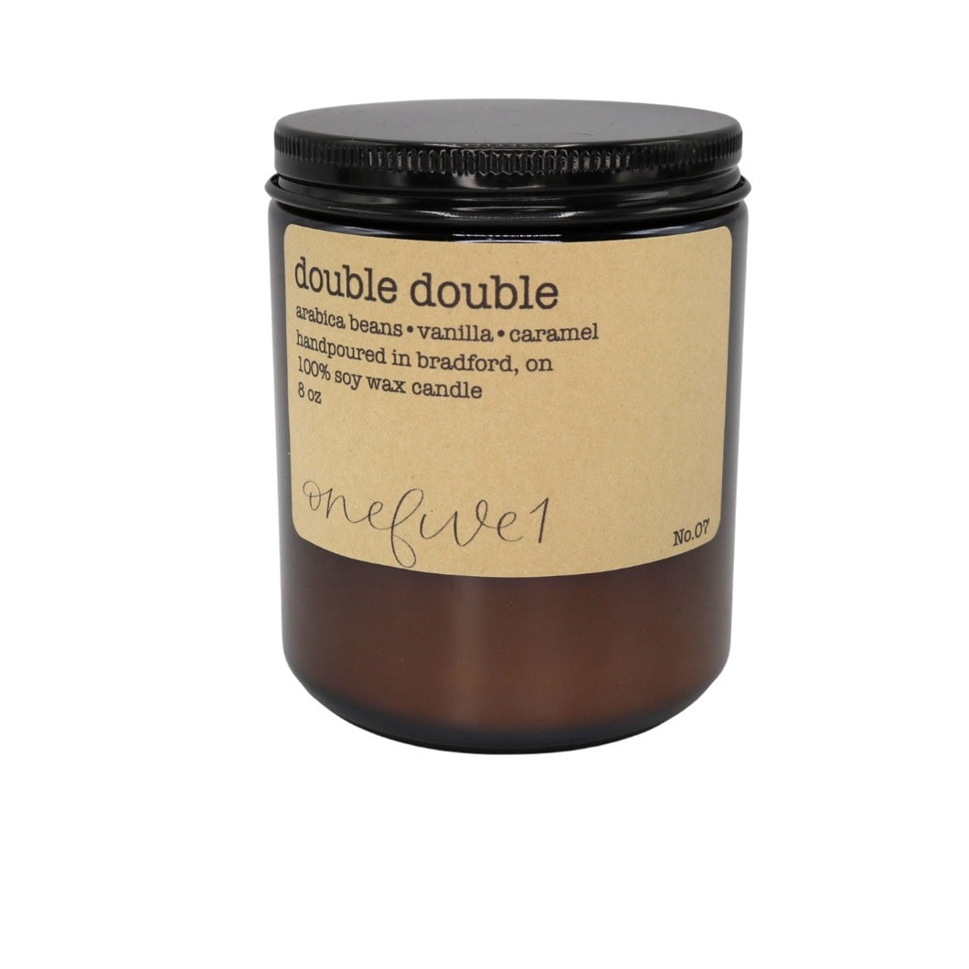 No. 7 double double soy candle