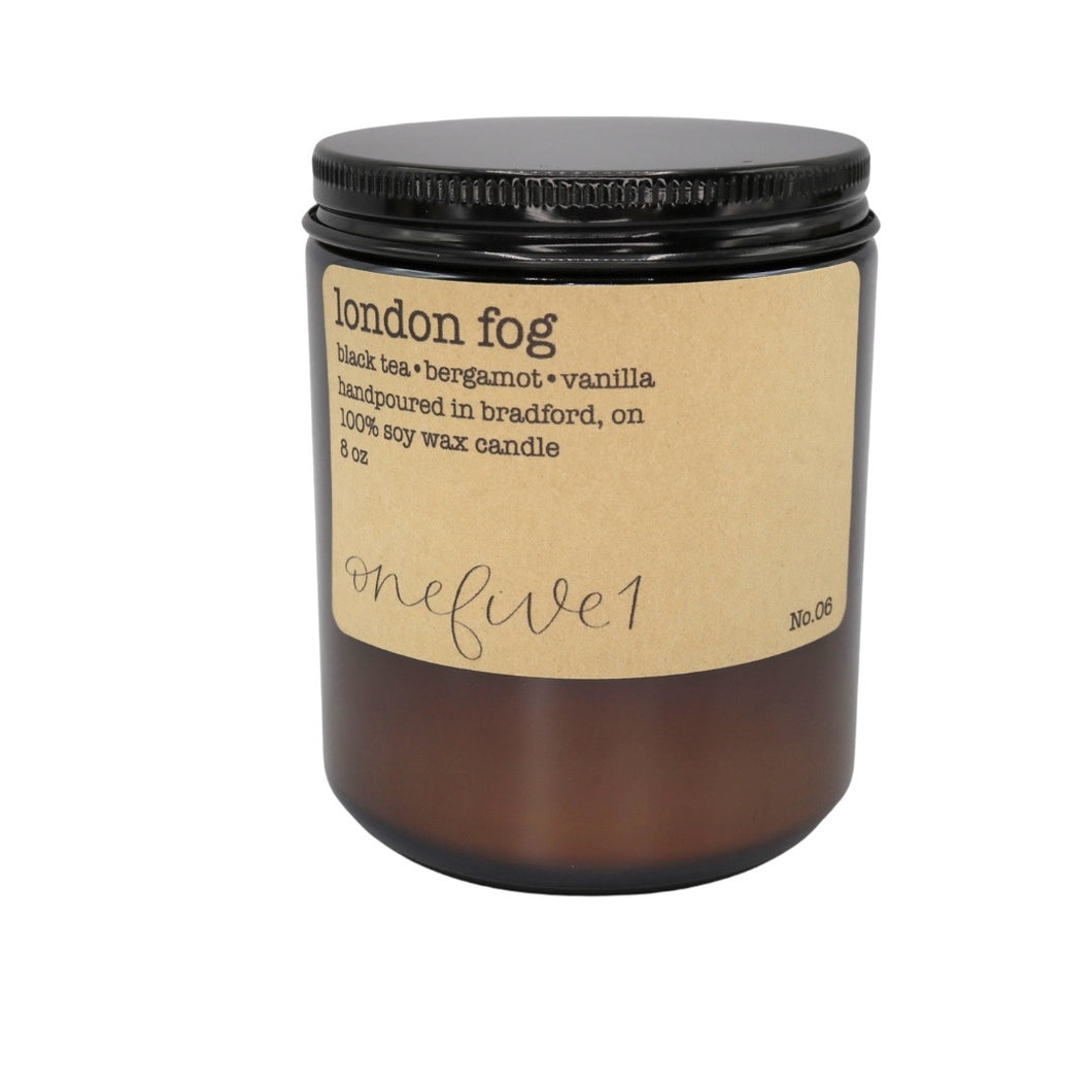No. 6 london fog soy candle