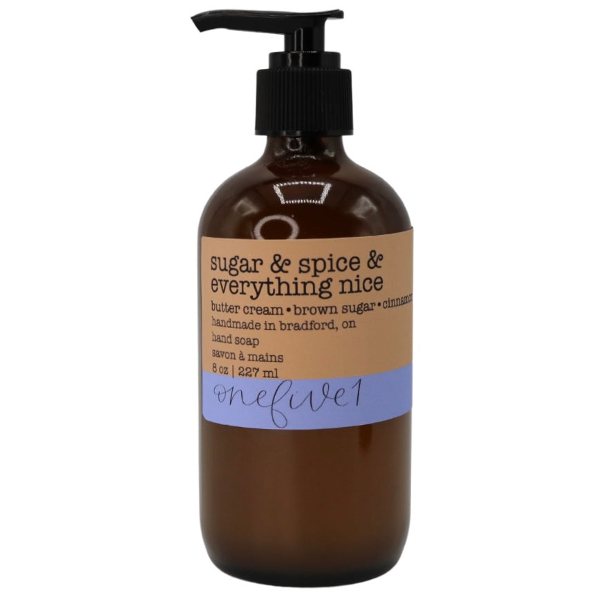 sugar & spice & everything nice hand soap