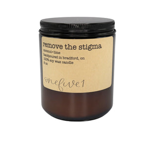 remove the stigma soy candle
