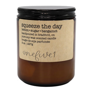 squeeze the day soy candle