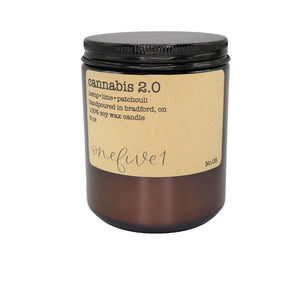 No. 5 cannabis 2.0 soy candle