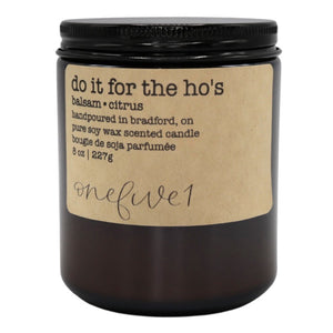 do it for the ho's soy candle