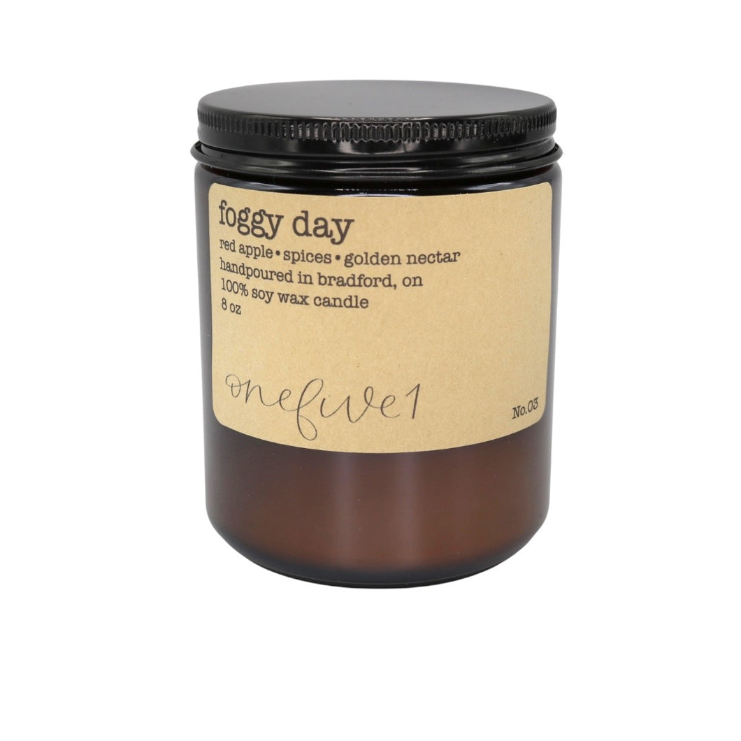 No. 3 foggy day soy candle
