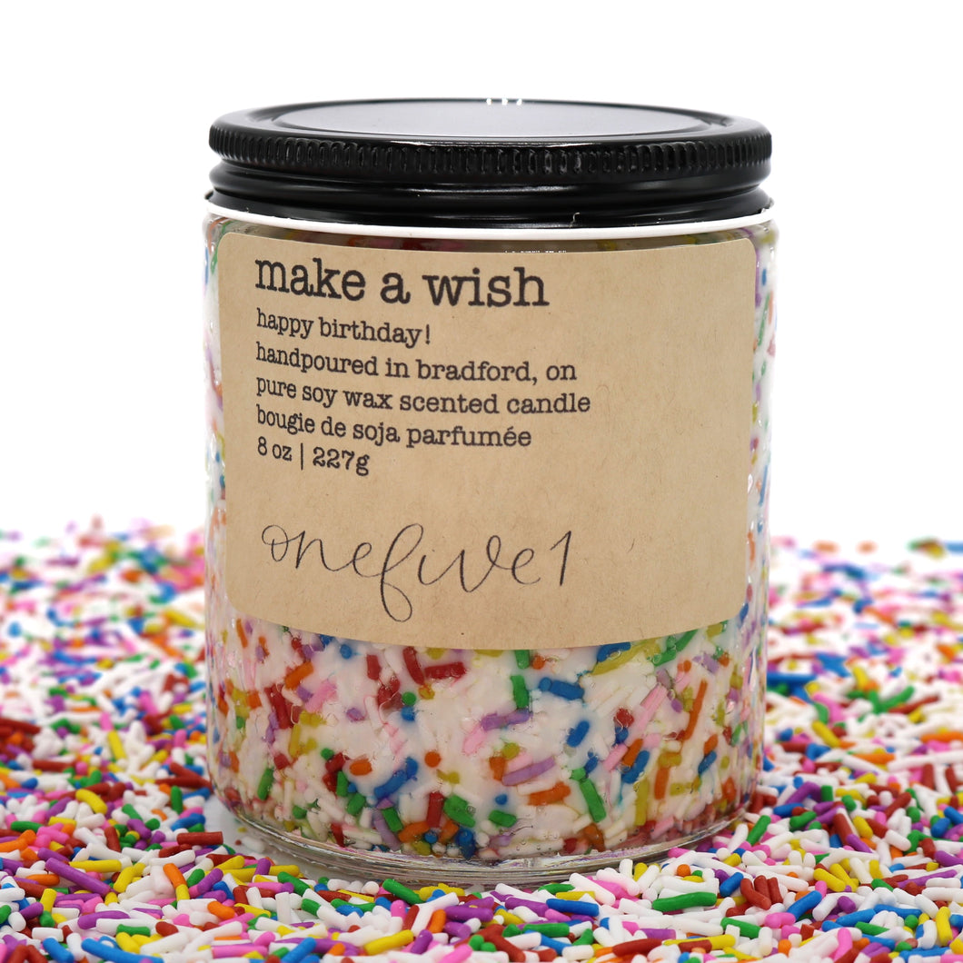 make a wish soy candle