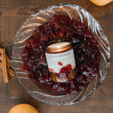 Load image into Gallery viewer, chandler&#39;s cranberry sauce soy candle
