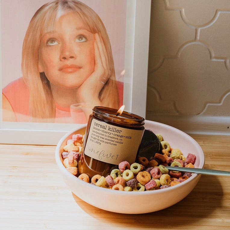 cereal killer soy candle