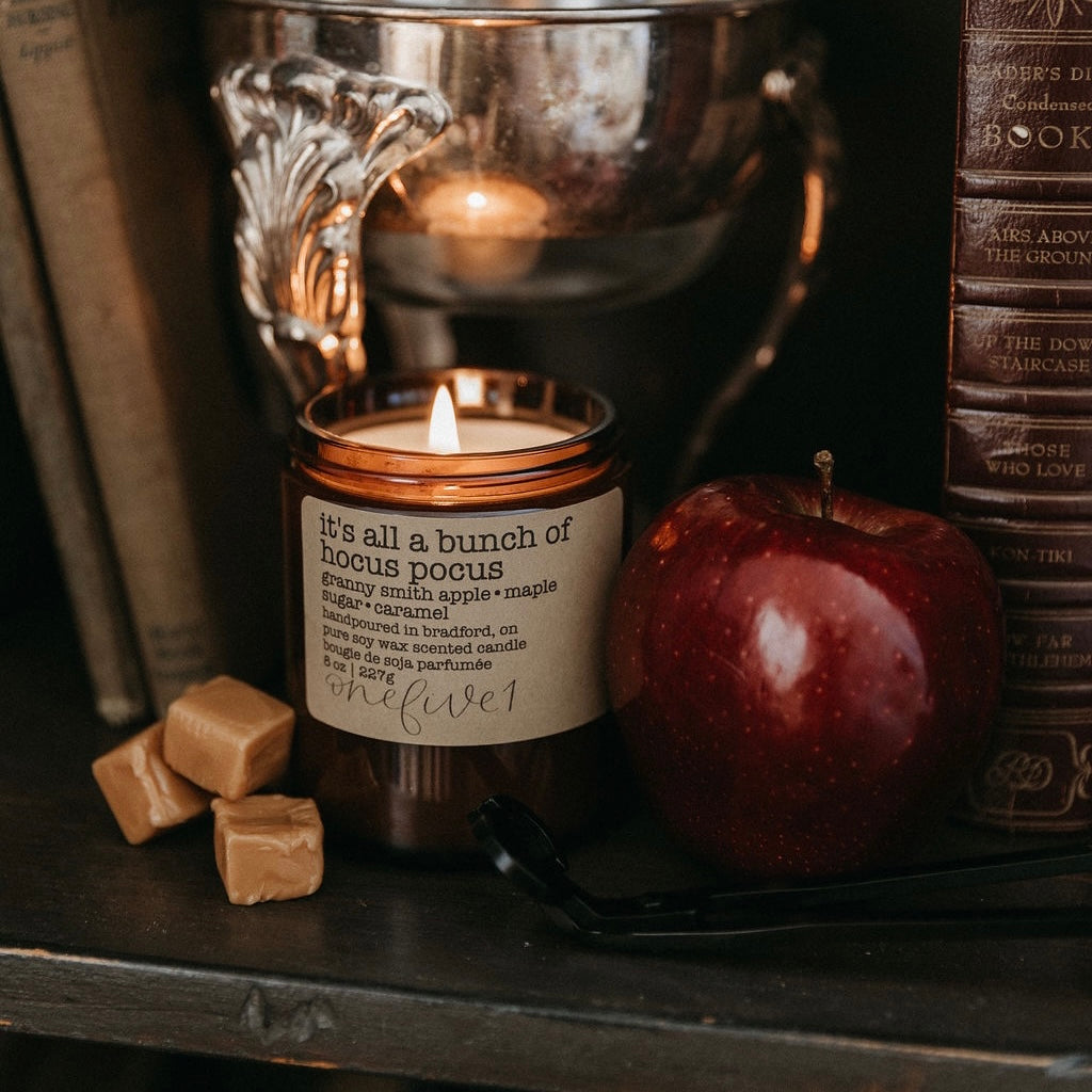 it's all a bunch of hocus pocus soy candle