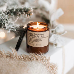 sugar & spice & everything nice soy candle