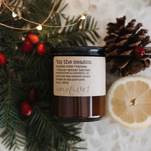 Load image into Gallery viewer, &#39;tis the season soy candle
