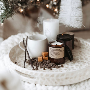 dreaming of a white christmas soy candle